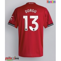 Camiseta Manchester United Patrick Dorgu #13 Primera Equipación 2025-26 manga corta